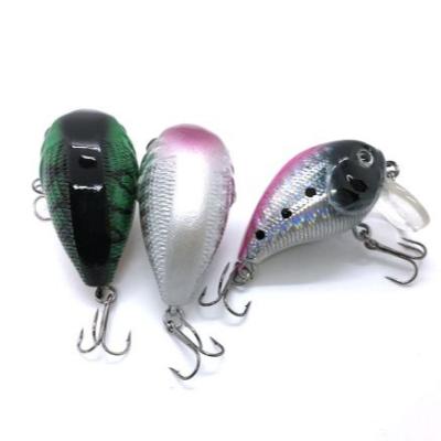 China China YUHBS-012 4cm 6g baits lure hard tackle pike trout zander plastic predatory rolling groundbaits Crankbait 4cm for sale