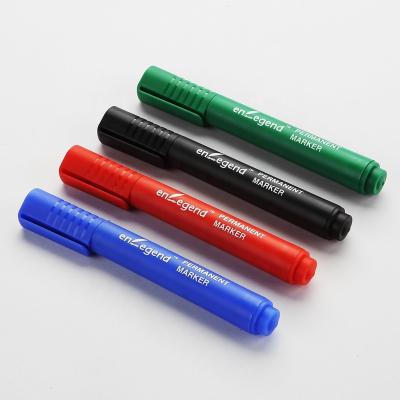 China Black Colored Acrylic Non Removable Permanent Marker Pen Set 136*16*20 Mm for sale