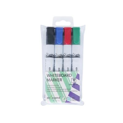 China Promotional Refillable PP Office and School Style White Erase Board Marker Pen Dry Set for sale