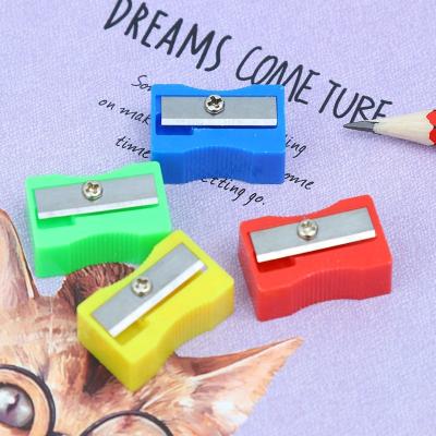 China One Hole Stationery Plastic Bulk Plastic Sharpener For Pencil for sale