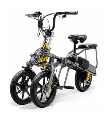 China ESWING alloy aluminum electric bike for adult flexible wheel spare parts chariot wheel foldable electric scooters import three 3 for sale