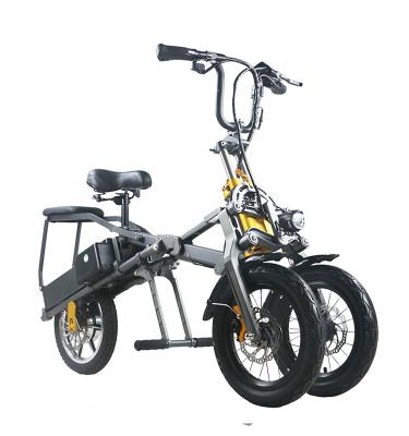 China Wholesale ESWING Aluminum Alloy Battery Electric Bike 500W Electric Bike Free Shipping 3 Wheel Electric Scooters for sale