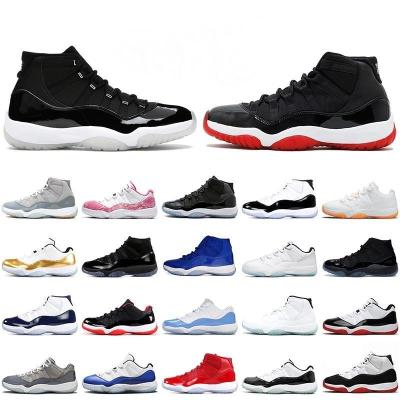 China Basketball Court Retro Basketball Court Trainers Sneakers Sneakers LOW 11 Jordan Shoes Mens Womens Breed Accord Jordan 11 Cool Gray Sports Shoes for sale