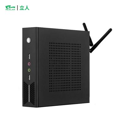 China Realan Dual Core Industrial Mini Desktop PC Computer x86 Thin Client For Industrial for sale