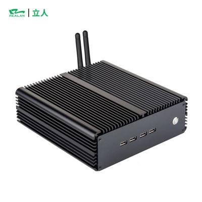 China Realan industrial mini itx system industry custom mini fanless pc for industrial for sale