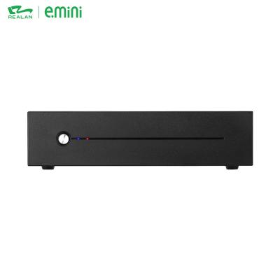 China With power supply home theater slim pc cube itx mini computer case with power supply for sale