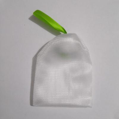 China Custom Logo Facial Cleanser Soap Bag Cleansing Net Foaming Net For Face for sale