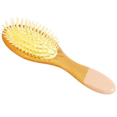 China Salon Natural Eco-Friendly Wooden Hair Brush for sale