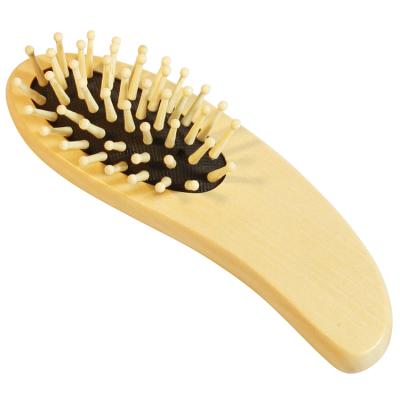 China Salon Natural Eco-Friendly Wooden Anti-Static Hair Brush for sale