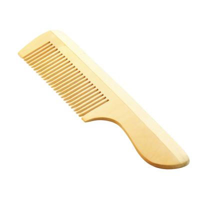 China Salon Anti-Static Nature Wooden Hair Comb for sale