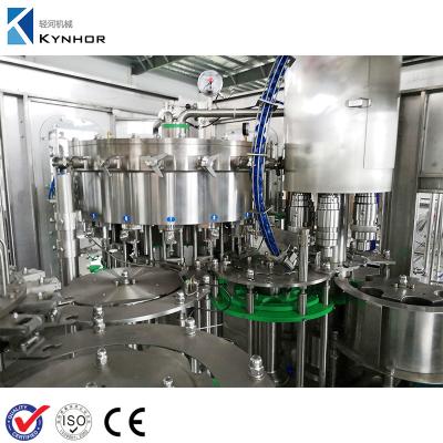 China Speediness And CO2 Glass PET Carbonated Soft Drinks Without Bottle Damage Water Filling Machine /Carbonated Soft Drink Bottling Line Price for sale