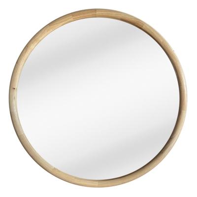 China Contemporary Top Selling Wooden Frame Wall Decorative Mirror Safety Explosion Proof Mirror for sale