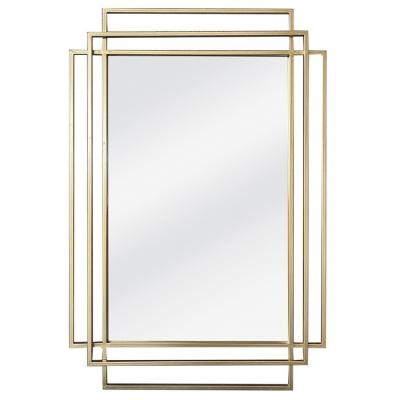 China Quality Choice Contemporary Metal Frame Mirror Support Customization Home Decor Custom Mirror for sale