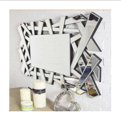 China Supplier Contemporary Safety Mirrors Support Customization Luxury Explosion Proof Decorative Wall Mirror for sale