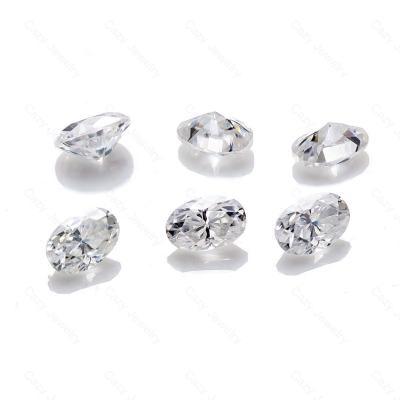 China Game Or Fire 6*4mm DEF Color Shiny Oval Loose Gemstone Manufacturer VVS1 Synthetic Moissanite Gems Wholesale Available From Top Jewelry Making for sale