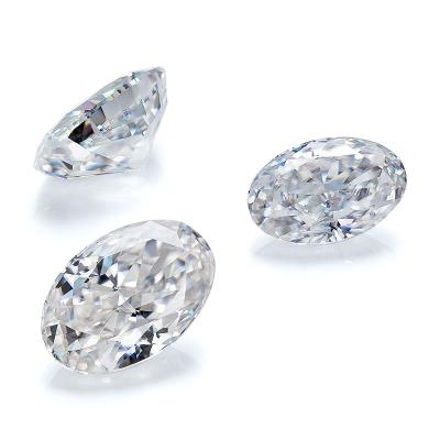 China Classic Moissanite Loose Stones Shape D Color VVS1 Oval Cut Loose Stone Custom Oval Cut 3x5mm White Moissanite Price Per Carat for sale