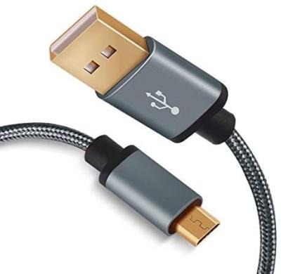 China MP3/MP4 Player Braided Usb2.0 Aluminum Micro Charging Cable Usb2.0 Am To BOM Micro Cable for sale