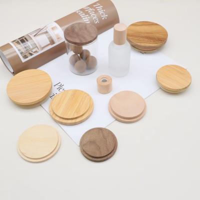 China China Latest Customized Square Glass Square Shape Wooden Bamboo Lids For Jars for sale