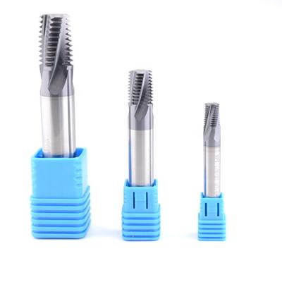 China Tungsten Carbide BSE TNP NPTF Thread Milling Cutter CNC Tool Taper Sealing Pipe Thread Mill for sale