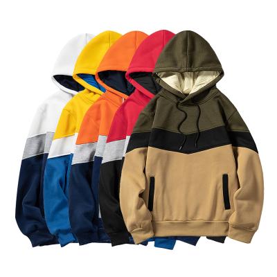 China Wholesale Color Matching QUICK DRY Autumn Winter Casual Vintage Men's Hoodies Pullover Sweatshirt Fashion for sale