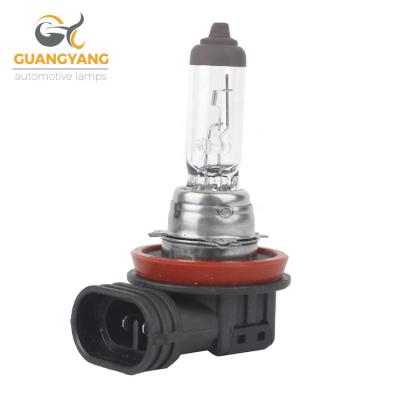 China Car Light Factory Outlet Car Halogen Lamp H16 12V 19W Quartz Glass Auto Light Bulbs H16 Clear Warm White for sale