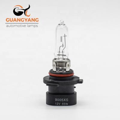 China 9005xs 12v 65w Car Headlight Lamp Car Halogen Bulbs Quartz Glass Car Headlight Bulb for sale