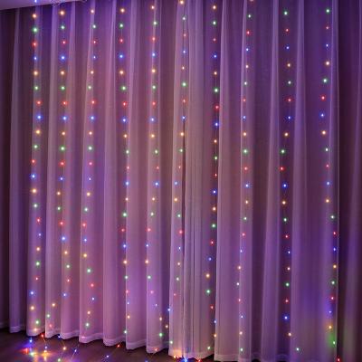 China Copper Wiring Led DOSYU USB Lamp Curtain Lamp String LED Copper Wire Lamp Girl Heart Room Decoration Star Remote Control Lamp for sale