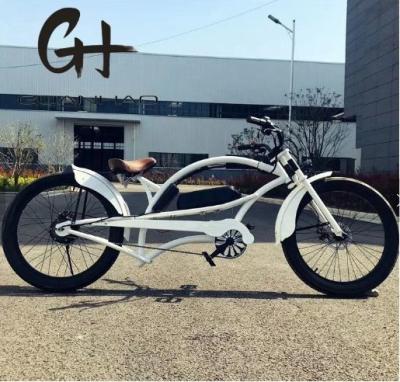 Китай Мужская 24-дюймовая 3,0 шина 48В 17AH OEM/ODM 750W 28MPH Односкоростной Bafang Motor Display Chopper Электровелосипед продается