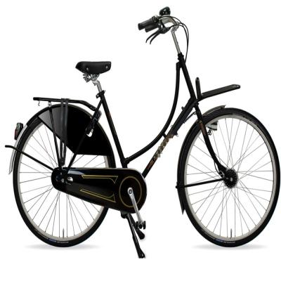 China Bicicletas holandesas de 28 pulgadas en Ámsterdam Classic Oma Fiets Marco duro 22 kg Peso bruto en venta