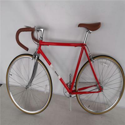 China 11kg 4130 Chromoly Lugged Frame Vintage Classic Track Bike Fixie Fixed Gear Bicycle for sale