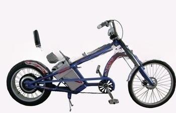 China 36V/10AH Batterijcapaciteit 24 inch Chopper Fiets Beste keuze met 30km/h Max Speed Te koop