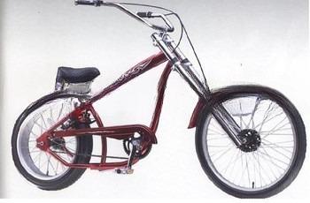 China Stalen frame GHAO Chopper Bike Beach Cruiser Fiets Niet-opvouwbaar model Optie Te koop