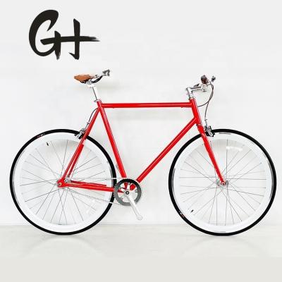 China CE Certified 700C 4130 CR-MO Steel Frame Fixed Gear Bicycle with Caliper Brake System for sale