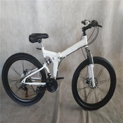 China 21 Gear Folding Frame 26 Inch Full Suspension MTB Bike Bicycle for Men Mountain Bikes for sale