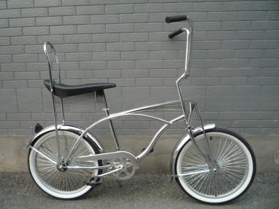 China ISO9000 Certified Low Rider Cruiser Bike Bicycle GHAO 20 inch with Hi-Ten Steel Frame for sale