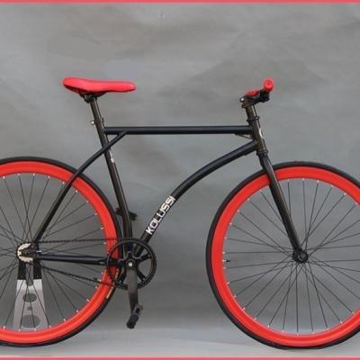 China GHBIKE 700c 23C Fixie Bike Fixed Gear Bike Einzelgeschwindigkeit Bike Rahmen Material Stahl zu verkaufen