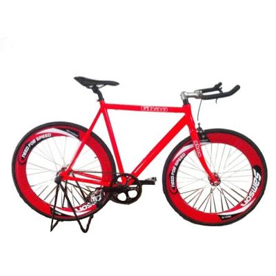 China Radius Caliper Brake Fixie Bike Cor Vermelha 700C Alumínio Ligação CE Certificado OEM Chinês à venda