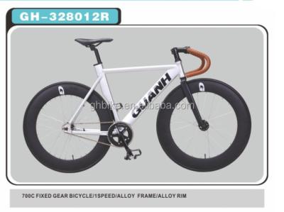 China Bicicleta de engrenagem fixa de liga de alumínio 700C personalizada com peso brilhante de 13 kg e cor Pantone à venda