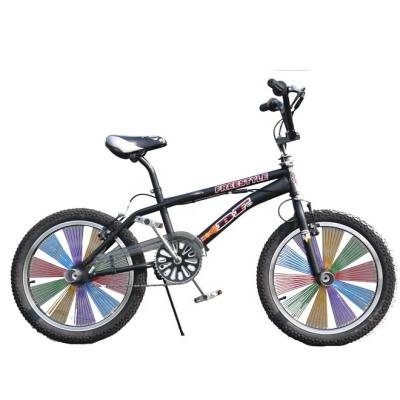 China ALuminium Thread Stem BMX 20inch Colorful 130H Spokes Chinese CE Kid Freestyle Bicycle for sale