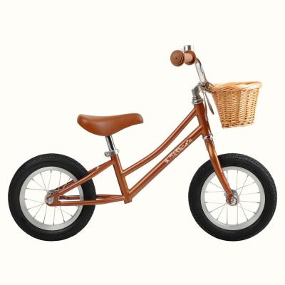 China Bicicleta de equilibrio infantil de 12 pulgadas sin pedal 18 meses a 4 años de desarrollo en venta