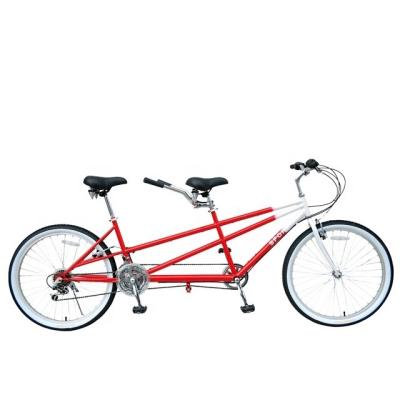 China 26inch 18 Speed Mountain Retail 20% Off CE OEM EN14764 Double Person Tandem Bicycle for sale