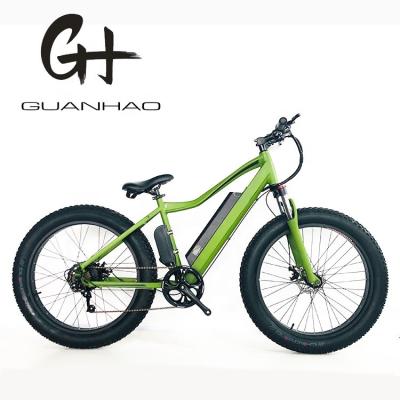 China 26inch Fat Tire 500W Electric Snow Tire Electric Bike with Powerful Lithium Battery for sale