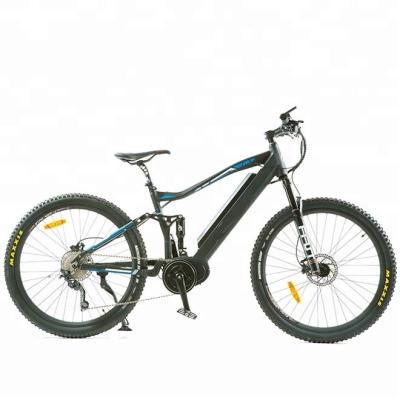 China 48V 1000W BAFANG Motor Power Aluminium legering Volle ophanging MTB Elektrische bergfiets Te koop