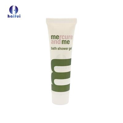 China Eco-friendly Hotel Amenities Disposable Ect Cosmetics Tube Hotel Supplies Shampoo And Shower Gel Plastic Container for sale