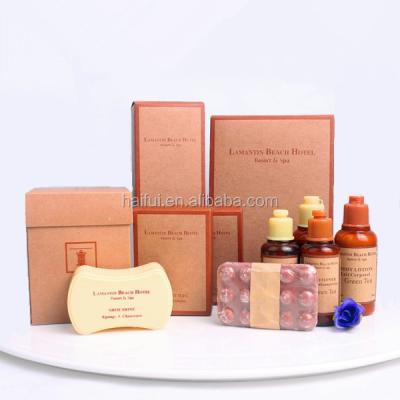 China cosmetic amenities shenzhen hotel amenities for 5 star hotesl, 5 star hotel supplies, hotel amenities for sale