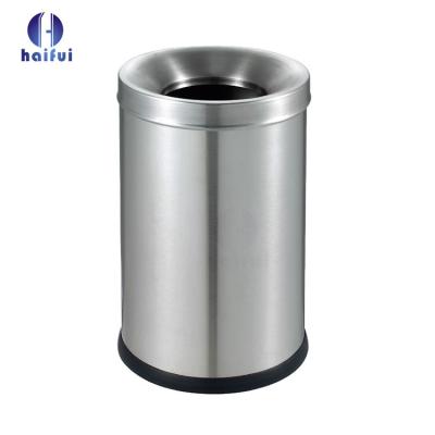 China Sustainable Household Use Stainless Steel Waste Bin Garbage Bin Rubbish Bin Wholesale for sale