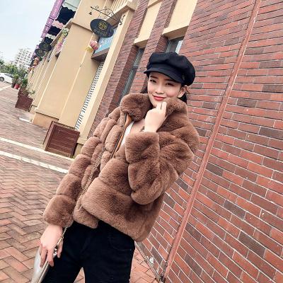 China Women's fur coats women's clothing fox fur coat QUICK DRY plush fur female imitation coat women's for sale