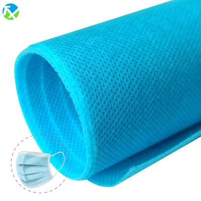 China Waterproof 10-45 Grams PP Fabric Spunbond Nonwoven Roll Fabric For Medical Surgical Face Protect Diaper for sale