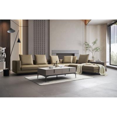 China High End Modern Genuine Leather Living Room Sofa Designer Couch From Factory Wholesale Supplier for sale