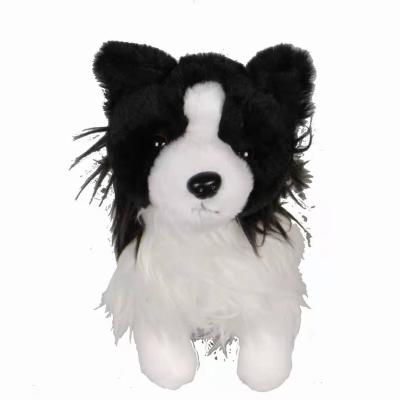 China Plush Soft Stuffed Toy Border Collie Puppy Doll Toy Plush Dogs Soft Toy Fashion Puppy Creative Birthday Gift for sale